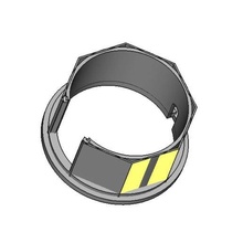 Grenze Schalter Ring Walze Verschluss rollen freecad openscad 3d print model - Mito3D