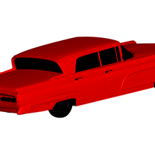 Lincoln 1959 3d print model - Mito3D