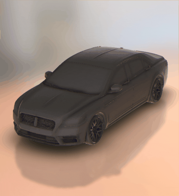 lincoln continental casa turbo gt raça veículo suv comício esportes carro biturbo automóvel 3D print model - Mito3D