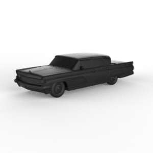 lincoln mark iv sedan 1959 pre-supported diecast miniatures scalemodels collectibles 1 32 43 64 76 87 cars precision supported hobby diorama vehicles detailing collectors automobilia custom 3d print model - Mito3D
