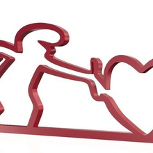 linea heart enjoy love you 3d print model - Mito3D