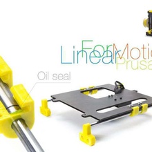 linear motion prusa i4 tool 3d printer accessories lm8luu holder 3d print model - Mito3D