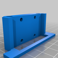 linear rail upgrade x axis if using mega gantry blocks tool 3d printer parts 3d print model - Mito3D