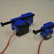 linear servo-atuadores gadget diy Impressos em 3d Impressão 3d print model - Mito3D