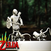 link - la leggenda di zelda gioco 3d print model - Mito3D