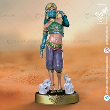 collegamento Gerudo arte zelda amiibo nintendo fan art miniature collezione figurine scifi interruttore 3dprint stl impresion3d giocattolo Mario animale attraversamento metroid 3d print model - Mito3D