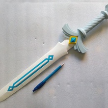 link goddess sword without painting game cosplay godess hyrule legend zelda nintendo thelegendofzelda 3d print model - Mito3D