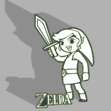 bağlantı Led Lamba Zelda 3d print model - Mito3D