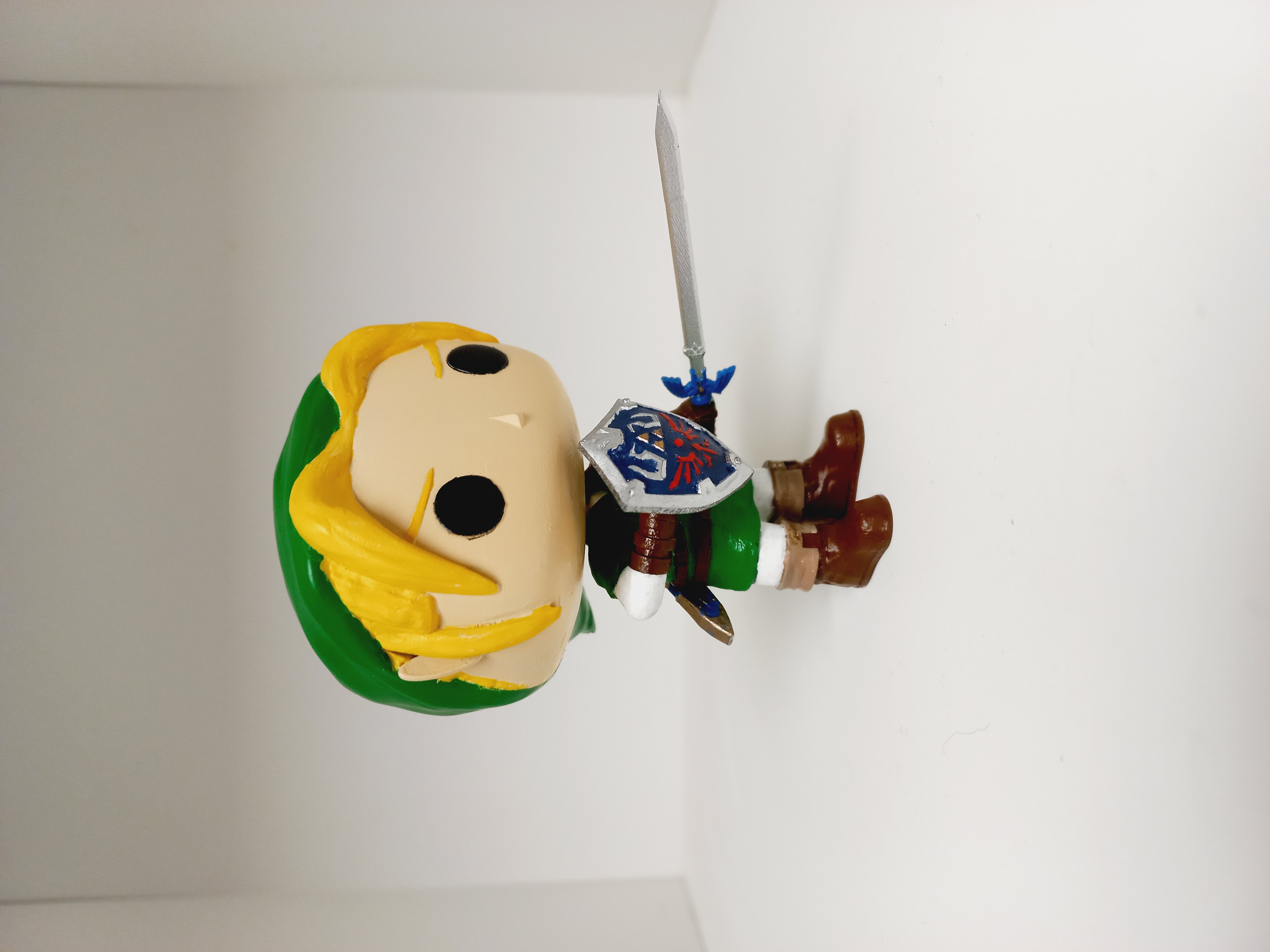 lien Légende Zelda art jouet hyrule oot botw ocarina temps pop nintendo figurine épona 3D print model - Mito3D