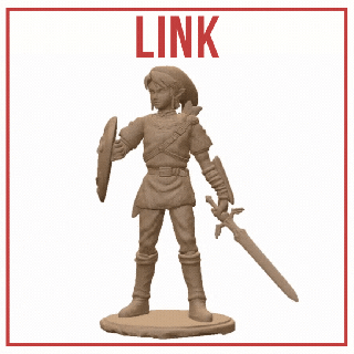 Verknüpfung Legende Zelda Prinzessin Hyrule Abenteuer Schwert Triforce Nintendo Fantasie Aktion Rollenspiel Video Spiel Held 3d print model - Mito3D