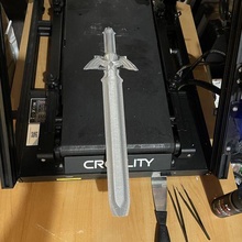 ligação espada cinto impressora pronto 3d print model - Mito3D