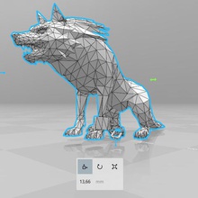 link al lupo gioco 3d print model - Mito3D
