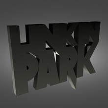 linkin park logo 3d print model - Mito3D