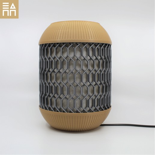 links Kapsel-Schreibtisch-Lampe home Schreibtisch-Lampe Licht Lampe Dekor Dekoration 3D print model - Mito3D