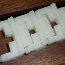 link cingoli vari giocattolo test modello freecad flessibile escavatore caterpillar 3d print model - Mito3D