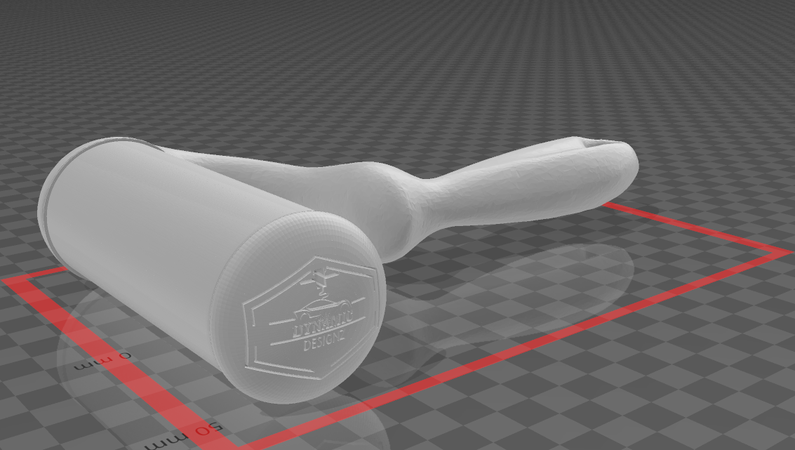 lint roller scott bright pet 3D print model - Mito3D