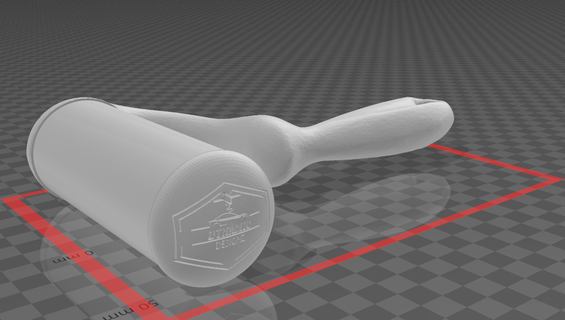 lint roller lint roller scott bright roller lint pet  3d print model - Mito3D