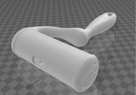 lanugine rullo 3d print model - Mito3D