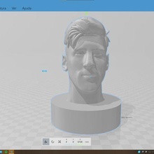 lio Messi Lionel Futbol 3d print model - Mito3D