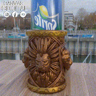 lion's cup holder Game can felines lions box beer board game wild toys 3d print model - Mito3D