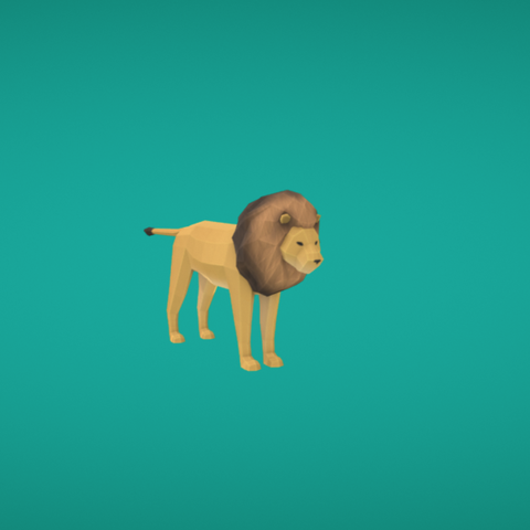 lion divers 3D print model - Mito3D