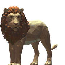 lion art animal 3d print model - Mito3D