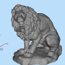 lion divers 3d print model - Mito3D