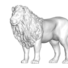lion 3d model 3d print model - Mito3D