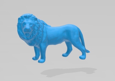 lion 3d print stl file 1 ideal printing collectibles model printed collectible printable sculpture figurine miniatures figurines 3d print model - Mito3D
