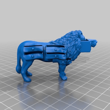 lion de la boîte grosse schachtelkatze maison les conteneurs 3d print model - Mito3D