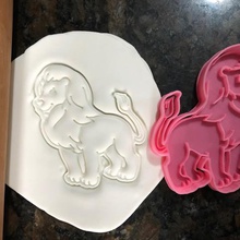 lion cookie cutter home cutting cutters animals 3d print model - Mito3D