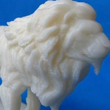 Leone gargoyle sculture 3d print model - Mito3D
