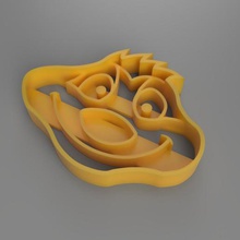 lion king cookie cutter sharp cookies parties for cut cook disney film pixar lyon rudder pumba 3d print model - Mito3D
