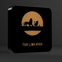 lion king lamp 2d 3d print model - Mito3D