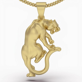 lion pendant silver gold jewelry printable 3d model trend fashion design zbrush 3d print model - Mito3D