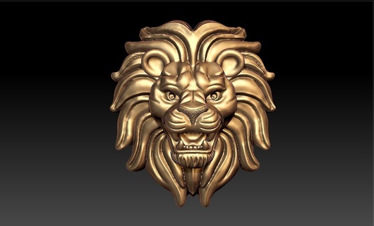 Leone pendente tigre wild lion animal ring face lionface braccialetto bracelets 3d print model - Mito3D