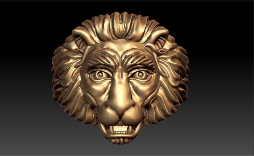 Lion bague tigre wild lion animal ring face lionface bracelet bracelets 3d print model - Mito3D