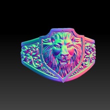lion ring lion ring 3d print model - Mito3D