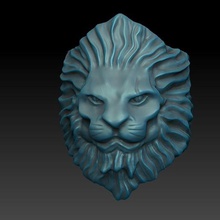 león anillo de impresión 3d la modelo joyería animal 3d print model - Mito3D
