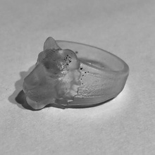 leão anéis jóias 3d print model - Mito3D