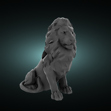 Lion ver 1 3d print model - Mito3D
