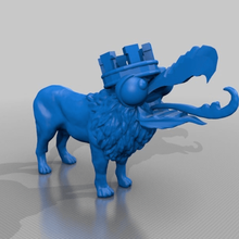 lionbirdchimera art sculptures 3d print model - Mito3D