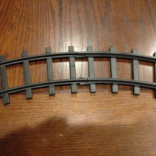 lionel ready-to-play curved train track polar express ready to play mechanical_toys 3d print model - Mito3D