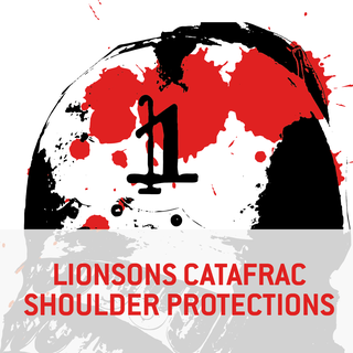 Lionsons catafrac épaules épaule épaulette 3d print model - Mito3D