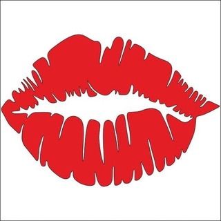 lip logo art logo heart gift decor decoration lip sign  3d print model - Mito3D