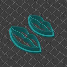 lipes polymer clay cutter cookie cutters 3d print model - Mito3D