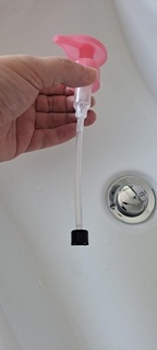 liquid dispenser collector soapdispender bathroom home house 3d print model - Mito3D