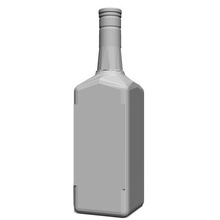 alcool bouteilles ensemble 2 3d print model - Mito3D