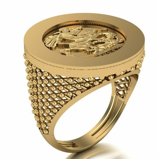 Lira Ring 082 Gold Schmuck Silber Diamant Juwel Engagement Hochzeit Mode Goldring Anhänger Ringe 3d print model - Mito3D