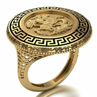 Lira Ring 095 Gold Schmuck Silber Diamant Juwel Engagement Hochzeit Mode Goldring Anhänger Ringe 3d print model - Mito3D